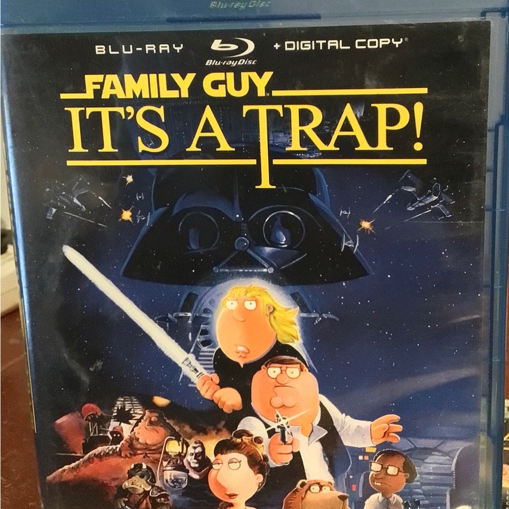 Family Guy It’s A Trap Blu-Ray 2-disc set